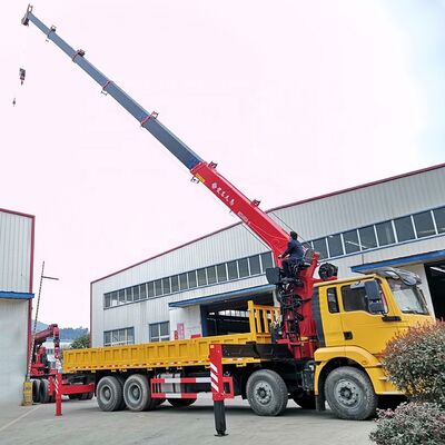 Multifunktionales hydraulisches Heben mobiler Kran LKW Klapparm Selbstlader Boom LKW