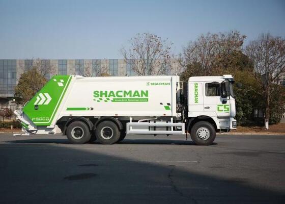 Buy F3000 6x4 340HP Rear Loading Waste Compactor Truck Vehicle For Municipal Sanitation online manufacture