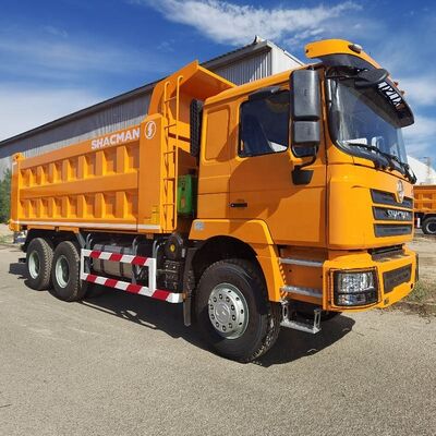 Buy Shacman 6x4 Single Double Axle 10 Wheel 24 30 Cubic Meter Sand Tipper Truck Capacity Dubai Used Dump Trucks online manufacture
