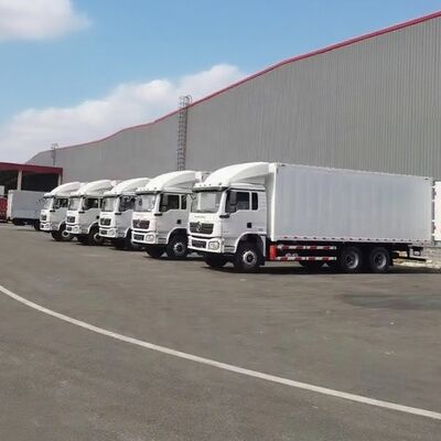 comprar Transporte de larga distancia del vehículo de carga de Shacman L3000 6x4 Box Truck LHD RHD Heavy Duty Van online manufacture