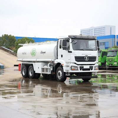 Buy 6x4 Drive 10 Wheel Fuel Truck 400HP Euro 2 SHACMAN H3000 Oil Tank Truck online manufacture