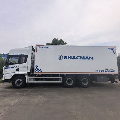Купить Shacman F3000 X3000 холодильный грузовик 20t дверные замки морозильник грузовик холодильник транспортное средство с разделенным типом ван холодильного агрегата online manufacture