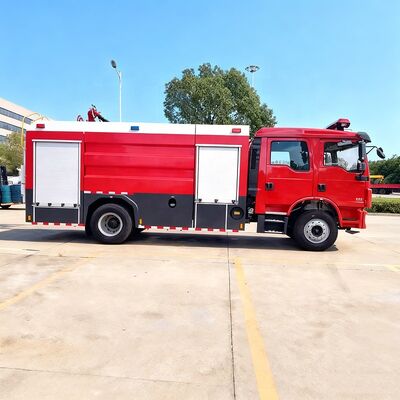 Buy Customized Shacman 4x2 RHD 8000L Emergency Rescue Crane Fire Engine Truck 6000L Water 2000L Foam Tanker Fire Vehicle online manufacture