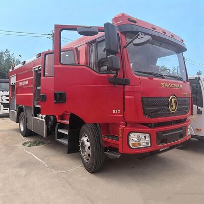 comprar Camión de bomberos SHACMAN 4x2 210Hp 300Hp Motor Ajustable Transmisión Automática Vehículo de bomberos online manufacture