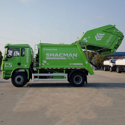 kopen 210 pk Euro 2 Vuilniswagen met persinrichting 4x2 10m3 7 ton 2 ton persvuilniswagen online manufacture