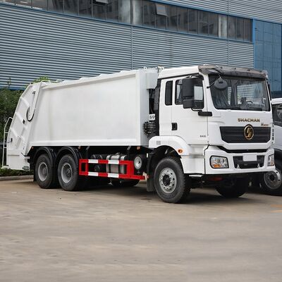 Buy Recycled Shacman Garbage Truck Diesel Waste Collection Vehicles Garbage Cleaner Truck online manufacture