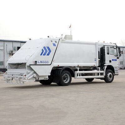 kopen 14 vierkante meter elektrisch diesel-aangedreven vuilniswagen gecomprimeerd vuilnisinzamelaar voertuig online manufacture