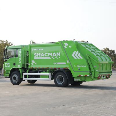 comprare 4x2 Diesel Fuel Manuale caricatore posteriore Camion spazzatura Camion municipale di raccolta rifiuti online manufacture