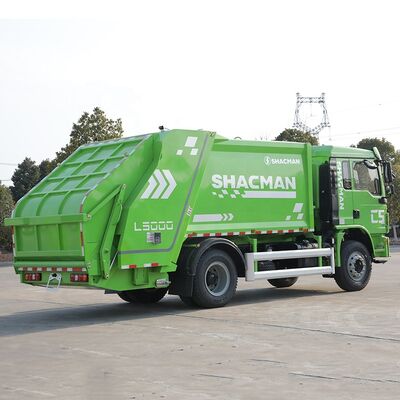 acheter 8m3 10m3 Chargeur arrière Véhicule de déchets de 6 tonnes 8 tonnes Truc de lavage des poubelles online manufacture