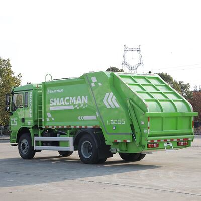 comprar Camión compactador de carga trasera de 10 y 12 toneladas, camión de basura de carga automática pequeña online manufacture