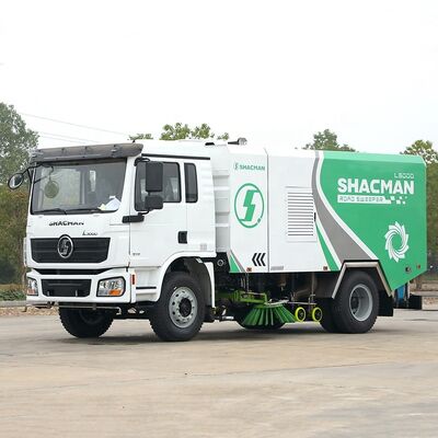 Buy Durable Small Truck Mounted Vacuum Road Sweeper Diesel Industrial Sweeping Washing Vehicle online manufacture