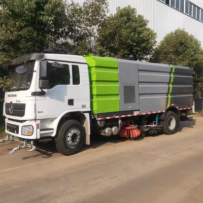 Buy High Pressure Street Washer Truck All In One Road Sweeping Truck 15 - 30km/h online manufacture