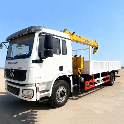 Buy Truck Mounted Cable Crane Straight Telescopic Boom Truck Crane 5-10 Ton Hydraulic Pump online manufacture