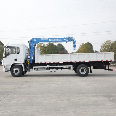 acheter 4X2 Shacman 10 - 12 Tonnes de poignet droit Téléscopique Boom Truck monté grue online manufacture
