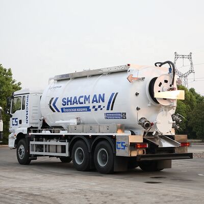 acheter Camion d'aspiration d'eaux usées SHACMAN Transmission manuelle Véhicule de dragage de canalisations municipales online manufacture