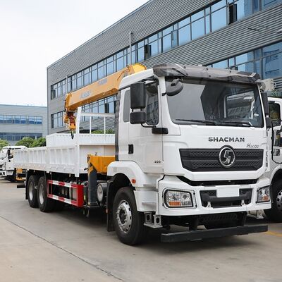 kaufen 6x4 Lastwagen mit Kran Exporteur Boom Truck SHACMAN 8 Tonnen 9 Tonnen 10 Tonnen 12 Tonnen 14 Tonnen Schwerer Hydraulischer Teleskop-Arm Kran online manufacture