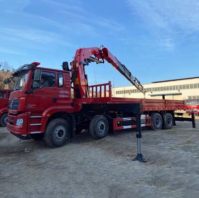 Buy Truck Mounted Crane Hydraulic Pump Crane Truck Price With Articulated Boom Remote Controlled for Construction Industry online manufacture