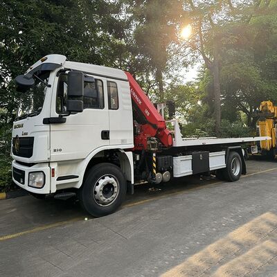 acheter Camion grue à bras articulé Shacman 6 10 12 pneus RHD LHD 4x2 tracteur online manufacture