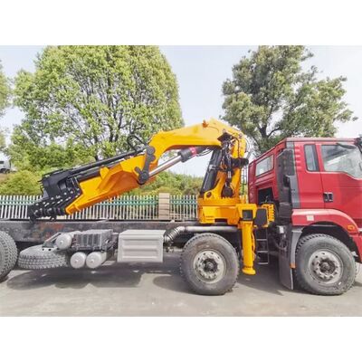 acheter Grue sur camion à bras articulé Shacman X3000 75 km/h Camion grue pliable online manufacture