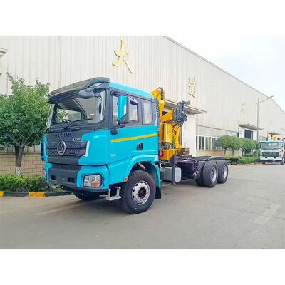Buy Shacman Collapsible Straight Arm Crane Lorry Truck for Municipal Engineering online manufacture