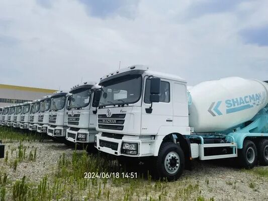 Buy Shacman Diesel Cement Mixer Truck 8x4 Automatic Transmission online manufacture