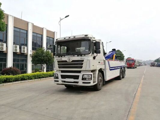 Купить Shacman 6X4 15tons Flatbed Light Duty Wrecker Tow Truck Break Down Road Rescue Recovery Vehicle (Шекман 6Х4 15т) Легкий локомотивный локомотивный грузовик online manufacture