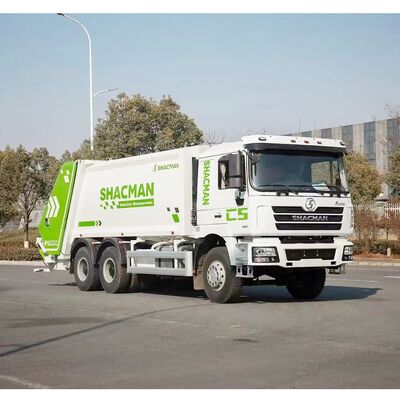 comprar 6X4 Shacman camião montado compactador de lixo veículo de recolha de resíduos online manufacture