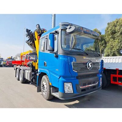 Buy Shacman Customize Type Adjustable Foldable Telescopic Arm Trailer Crane Vehicle Lorry Truck online manufacture