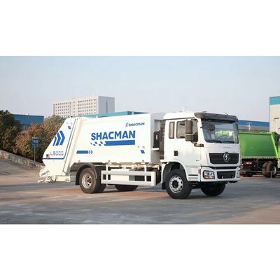 comprar Design inteligente Shacman Lixeira Coleta de lixo Recolha de compressão Veículo de processamento Caminhão de caminhão online manufacture