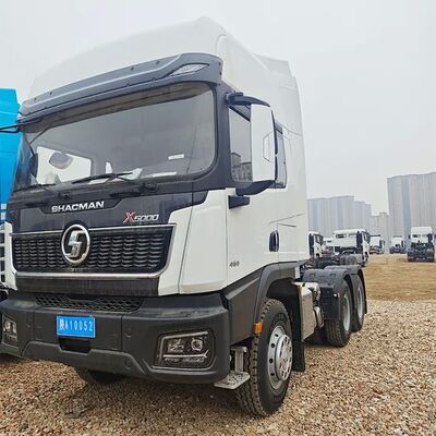 kopen Shacman Dieselmotor Voedsel Olie Brandstof Cargo Transport Aanhangwagen Tractor Truck online manufacture