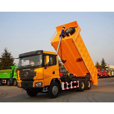 Buy Shacman Water Oil Transport / Concrete Mixing Tractor Tipper Dump Truck online manufacture