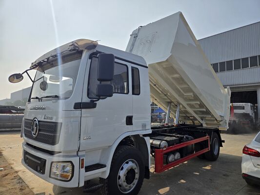 Buy SHACMAN L3000 4×2 Hooklift Garbage Truck, 210HP Euro 2, 12m³ Refuse Truck online manufacture