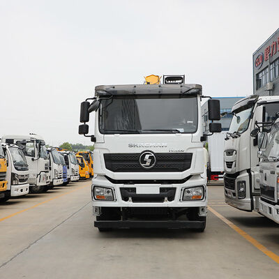 주문 SHACMAN H3000 6x4 16T 뒷축과 400HP 트럭에 장착 크레인 online manufacture