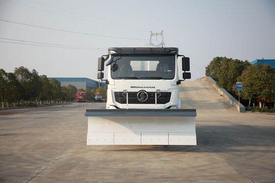 Buy SHACMAN H3000 4×2 Snow Removal Truck 300HP Euro II Engine With PTO Heavy Duty Snow Sweeper Chassis online manufacture