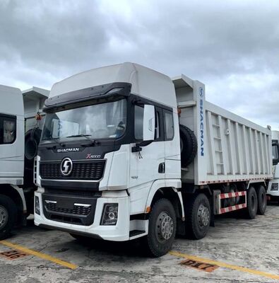 Buy SHACMAN X5000 8×4 Reinforced Tipper Truck 520HP Euro5 With ECE Certificate For Construction Mining Transport online manufacture