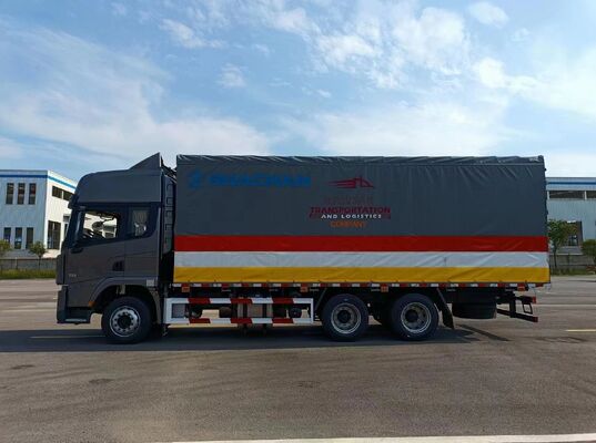 購入 X3000 6x4 貨物輸送トラック 430HP ディーゼル高速 10 スピード ギアボックス ユーロ 2 600L アルミニウム タンク online manufacture