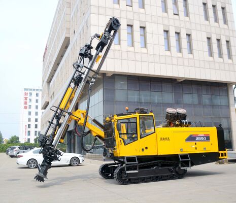 comprar Jinke JK810 Perfuratriz DTH sobre Esteiras com Diâmetro de Furo de 90-140mm para Perfuração de Furos de Detonação em Pedreiras e Mineração online manufacture