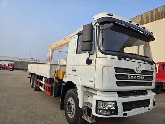 Αγορά Φορτηγό Γερανοφόρο SHACMAN F3000 6X4 12Τόνων με Αρθρωτό Γερανό και Αναδιπλούμενο Αυτοφορτωτή 340HP online manufacture