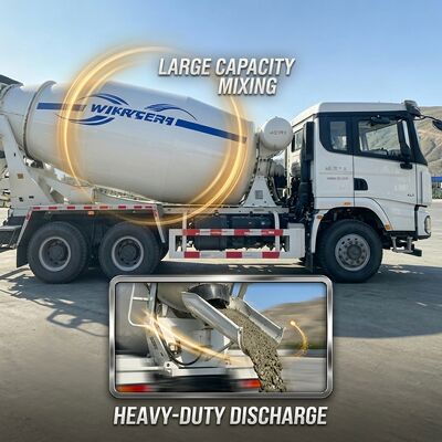 buy Shacman X3000 6X4 Concrete Mixer Truck 12 Cubic Meters Heavy Duty Drum High Discharge Construction Vehicle online manufacture