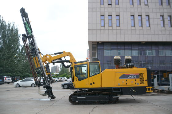 buy JK930 Heavy Duty Crawler DTH Drilling Rig 40m Deep Hole Granite Basalt Open Pit Mining Machine online manufacture