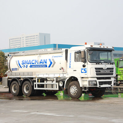 buy SHACMAN F3000 6x4 Combined Jetting Suction Truck 15000L High Pressure Sewer Cleaning Vehicle Weichai 340HP online manufacture