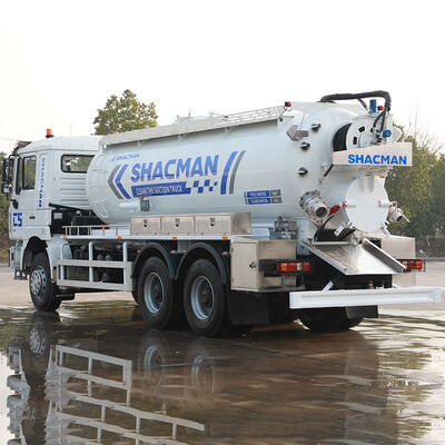 buy SHACMAN F3000 6x4 Sewage Suction Truck 15000L Heavy Duty Vacuum Sludge Tanker Euro II for Africa Middle East online manufacture
