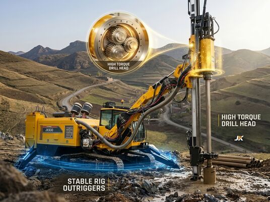buy JK930 Truck Mounted Water Well Drilling Rig 300m Borehole DTH Hammer Mud Pump 6X4 Chassis online manufacture