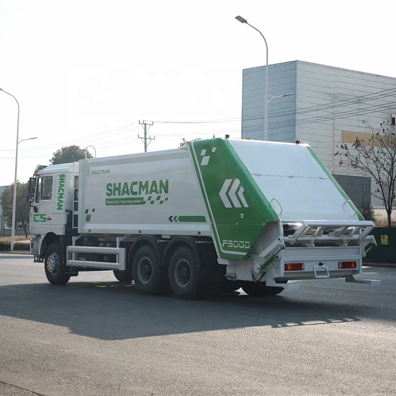 Compactor 3000 Shacman F3000 26 Ton Compactor Garbage Truck Diesel 6x4 Drive Euro 2 ...